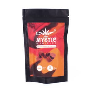Mystic Medibles THC Mini Peanut Butter Cups 600mg