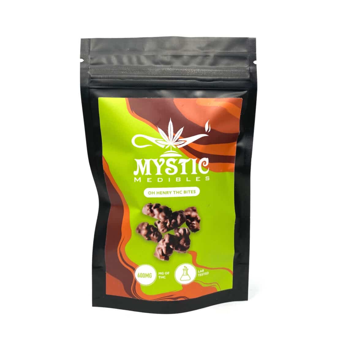 Mystic Medibles THC OH Henry Bites 600mg