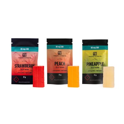Twisted Extracts CBD Jelly Bombs (80mg CBD)